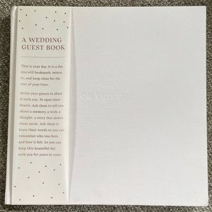 Brand New “On This Day” Wedding Guest Book